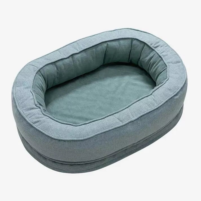 Wholesale Soft Pet Bed Washable Dog Bed Calming Pet Bed anti Anxiety Cat Sofa Cute Pet Cave for Medium Dog and Cat