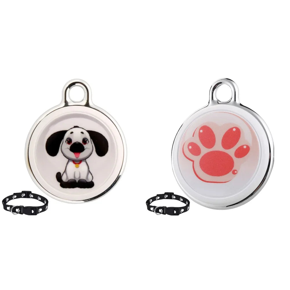 Pet Anti-Lost GPS Tracker Bluetooth-Compatible Smart Wearable Waterproof Locator Real-Time Tracking Dog Cat Collar Find Device