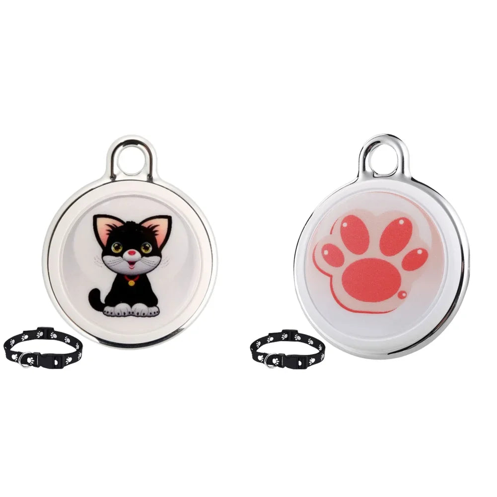 Pet Anti-Lost GPS Tracker Bluetooth-Compatible Smart Wearable Waterproof Locator Real-Time Tracking Dog Cat Collar Find Device