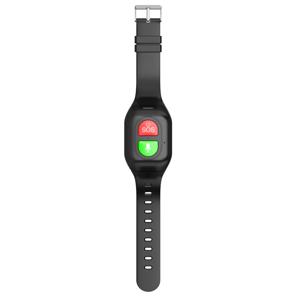 Smart Tracker Wristband with Vital Signs Monitoring and Location Alerts