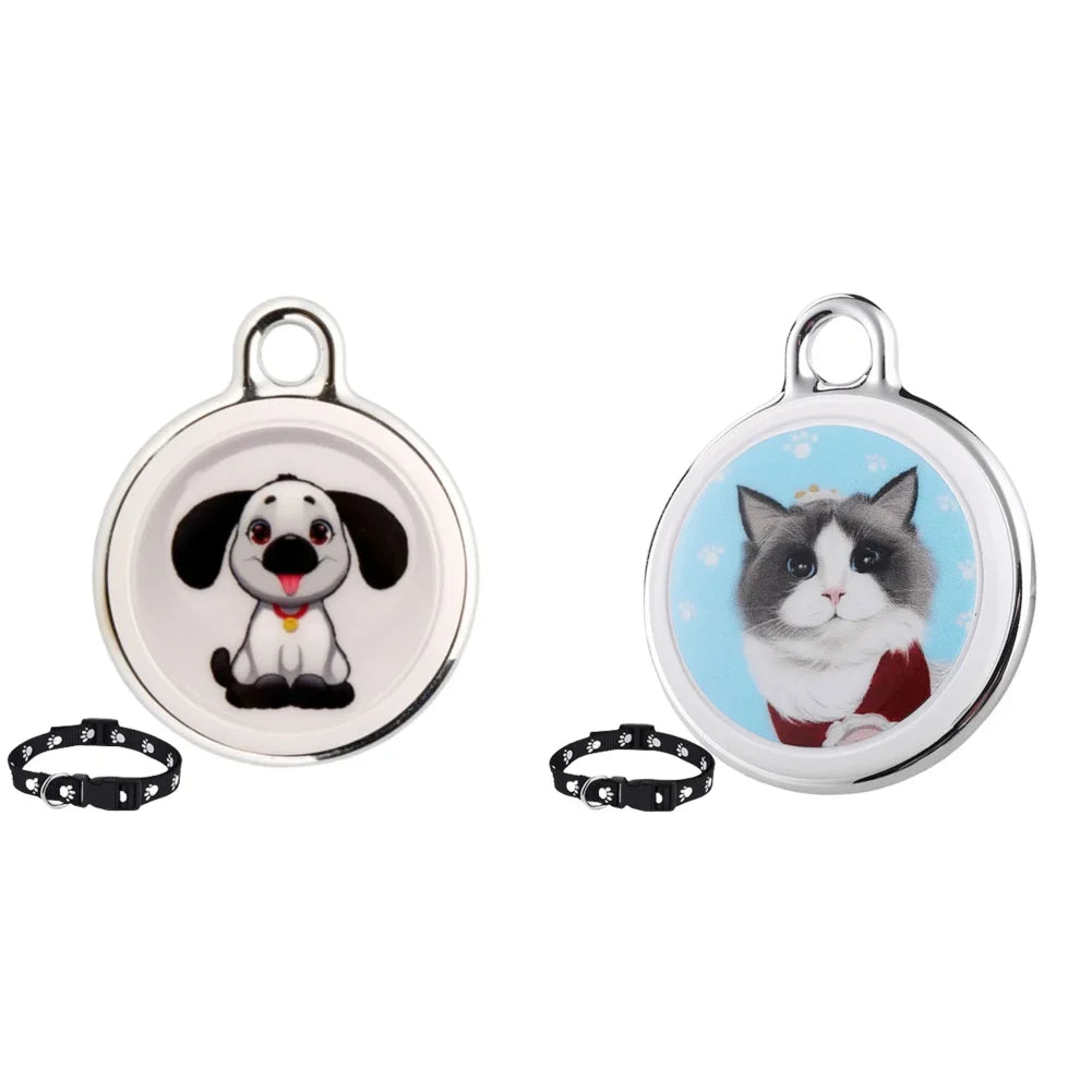 Pet Anti-Lost GPS Tracker Bluetooth-Compatible Smart Wearable Waterproof Locator Real-Time Tracking Dog Cat Collar Find Device