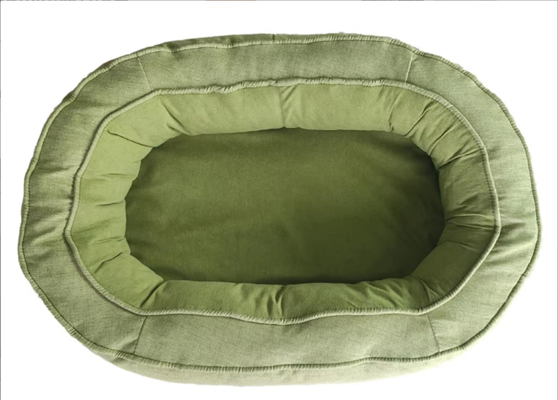 Wholesale Soft Pet Bed Washable Dog Bed Calming Pet Bed anti Anxiety Cat Sofa Cute Pet Cave for Medium Dog and Cat