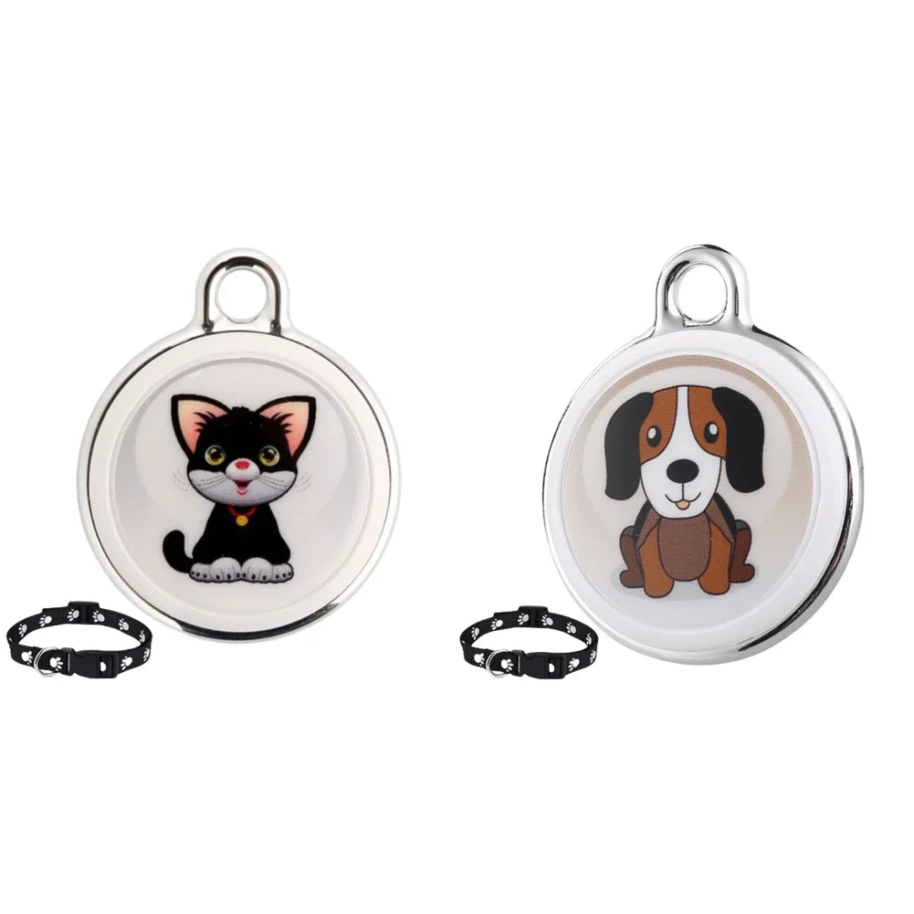 Pet Anti-Lost GPS Tracker Bluetooth-Compatible Smart Wearable Waterproof Locator Real-Time Tracking Dog Cat Collar Find Device