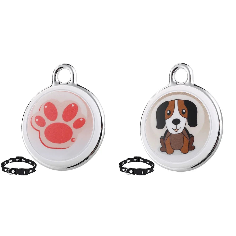 Pet Anti-Lost GPS Tracker Bluetooth-Compatible Smart Wearable Waterproof Locator Real-Time Tracking Dog Cat Collar Find Device